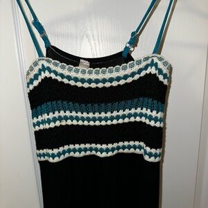 Bohemian Look Crochet Beach Dress